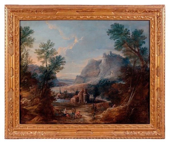 Pittore fiammingo della fine d  - Asta Antiquariato - Incanto Casa d'Aste e Galleria