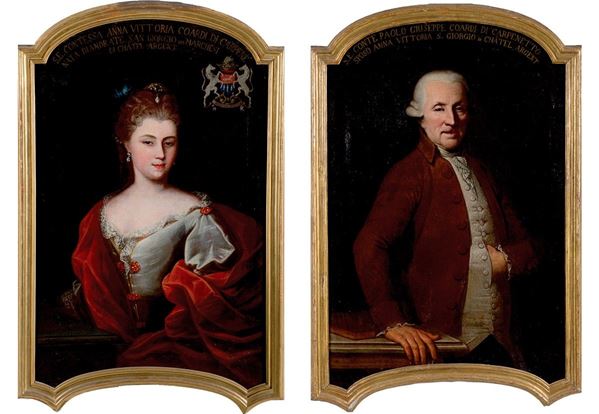 Pittore piemontese della met&#224;   - Auction Antiquariato - Incanto Casa d'Aste e Galleria