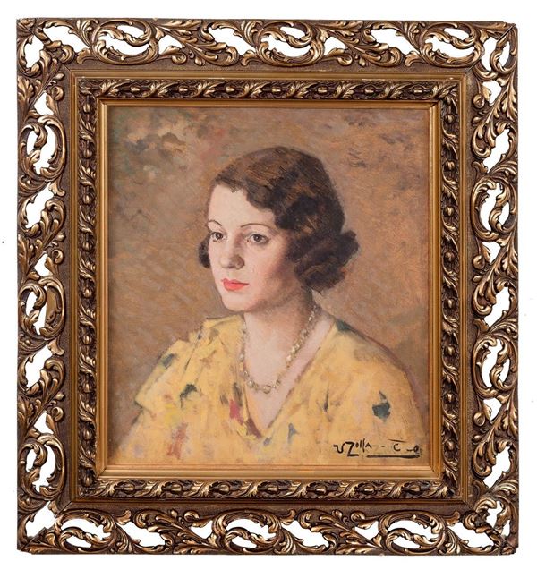 Venanzio Zolla : Ritratto di signora
Olio su t  - Auction Antiquariato - Incanto Casa d'Aste e Galleria