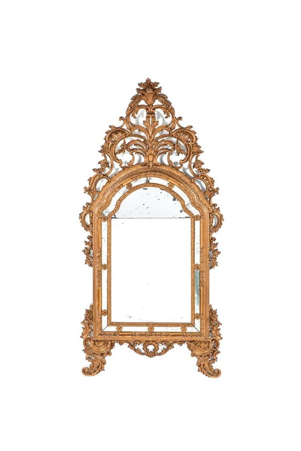 Specchiera a doppia cornice in  - Asta Antiquariato - Incanto Casa d'Aste e Galleria