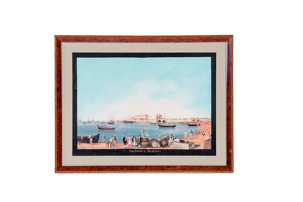 Scuola napoletana del XIX seco  - Asta Antiquariato - Incanto Casa d'Aste e Galleria