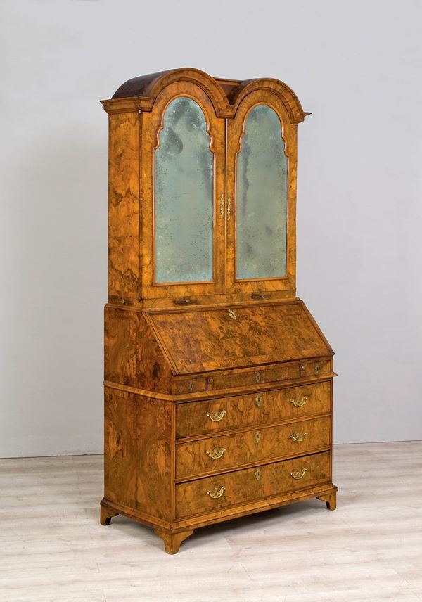 Doppiocorpo in legno impiallac  - Asta Antiquariato - Incanto Casa d'Aste e Galleria