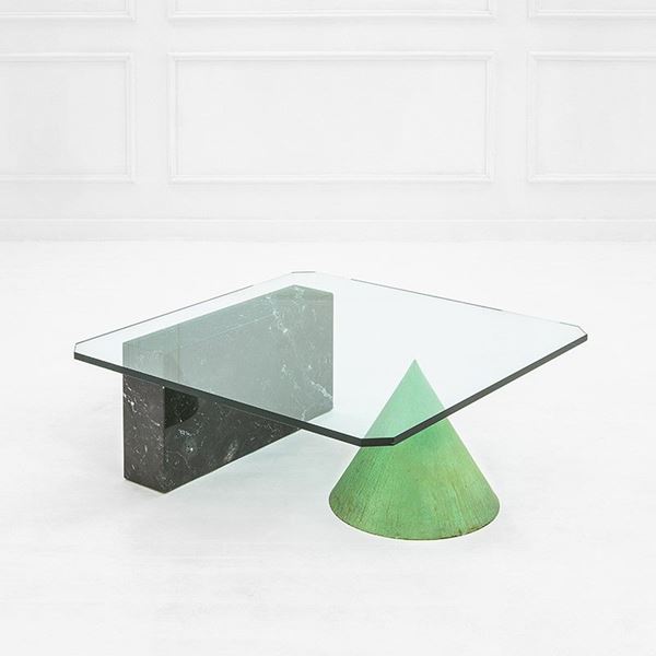 Lella e Massimo Vignelli - Tavolo basso mod. Kono
Rame o