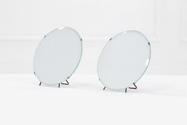 Fontana Arte - Due portafoto
Ottone lucido, 