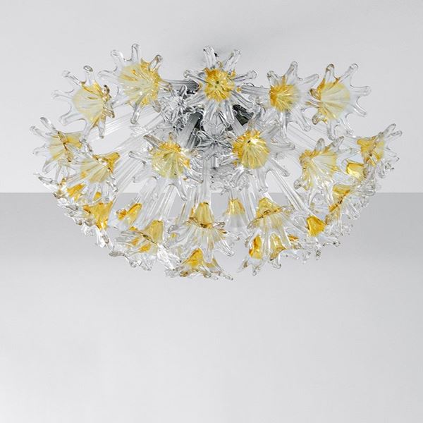 Venini : Lampada a plafone mod. Esprit
  - Auction Design - Incanto Casa d'Aste e Galleria