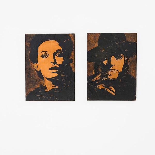 Anna Pozzo, Studio '65 - Due Pannelli
Rame sbalzato ed