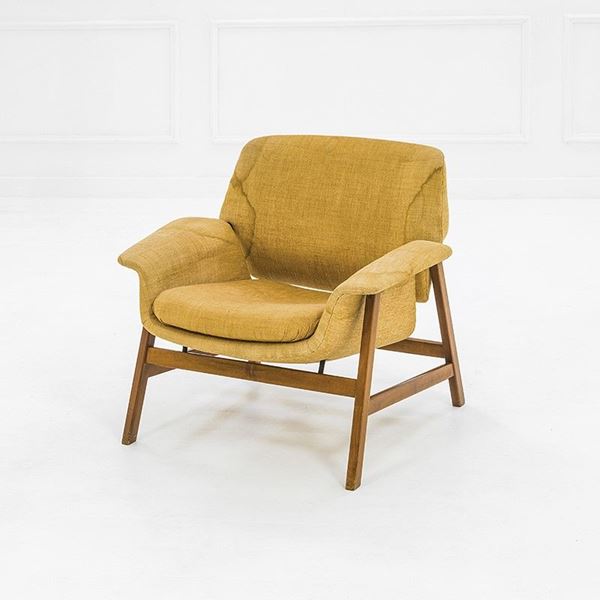 Gianfranco Frattini - Poltrona mod. 849
Legno di no