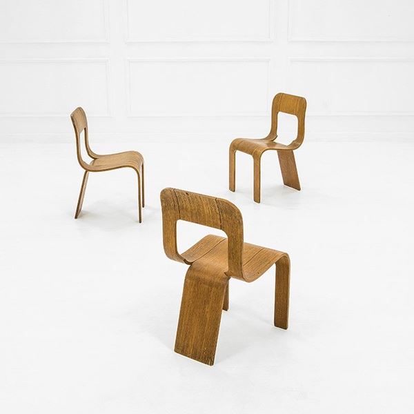 Tre sedie
Multistrato curvato  - Auction Design - Incanto Casa d'Aste e Galleria