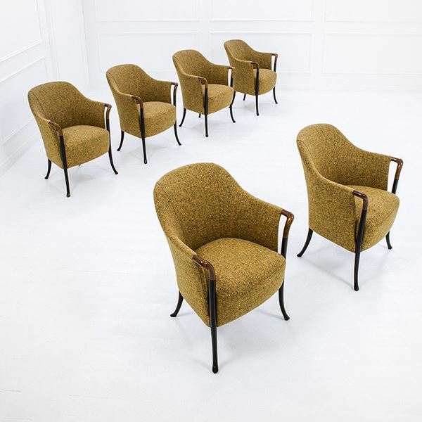 Sei poltroncine
Legno di noce  - Auction Design - Incanto Casa d'Aste e Galleria