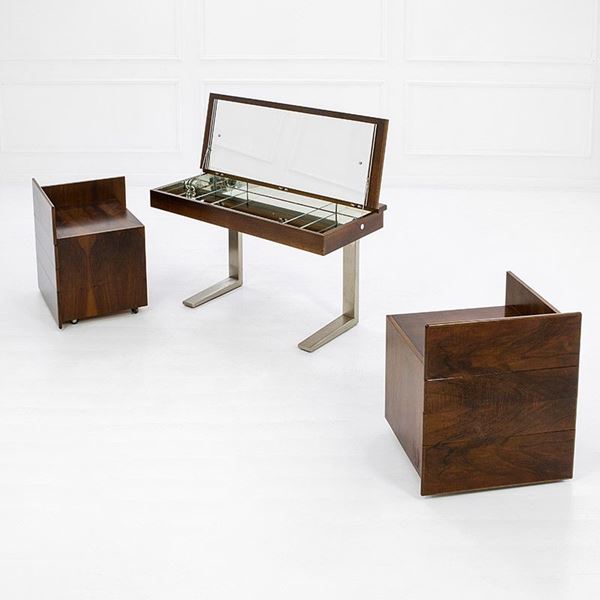 Sormani (attr.) - Coiffeuse trasformabile
Legno