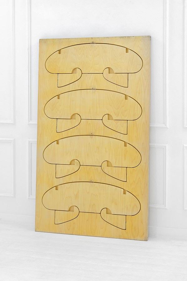 Anonima Design (Jaretti, Luzi, Prandi, Roccato, Virano) - Libreria
Legno di frassino, a