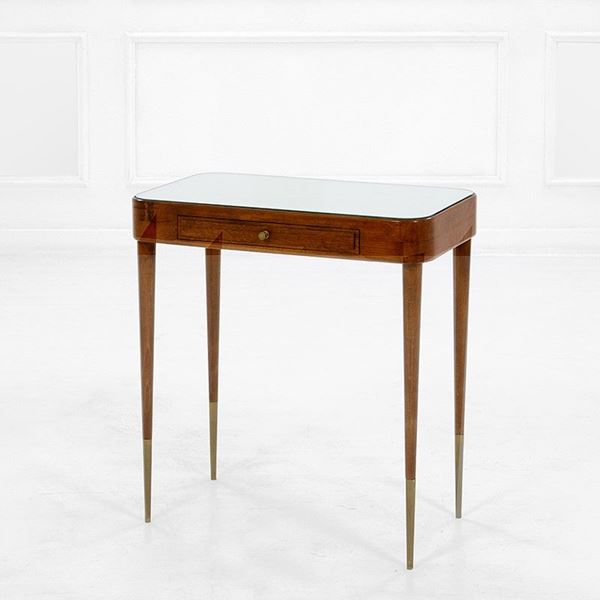 Gio Ponti - Console
Legno di acero, otton