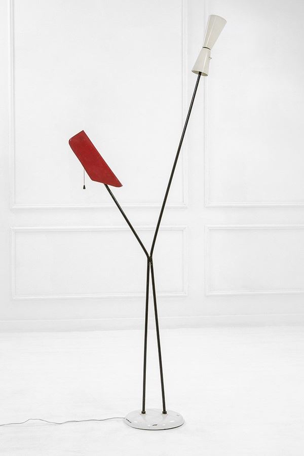 Stilnovo : Rara lampada da terra
Ghisa,   - Auction Design - Incanto Casa d'Aste e Galleria