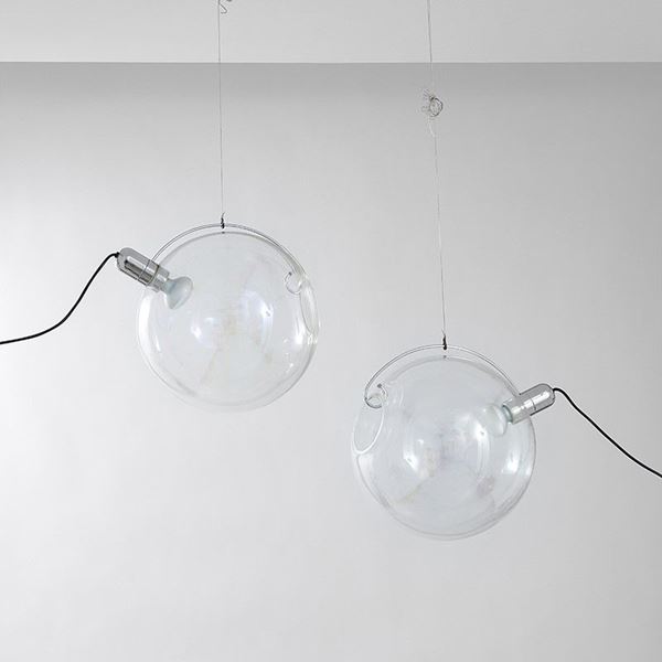 Lumenform : Due lampade a sospensione o da  - Asta Design - Incanto Casa d'Aste e Galleria