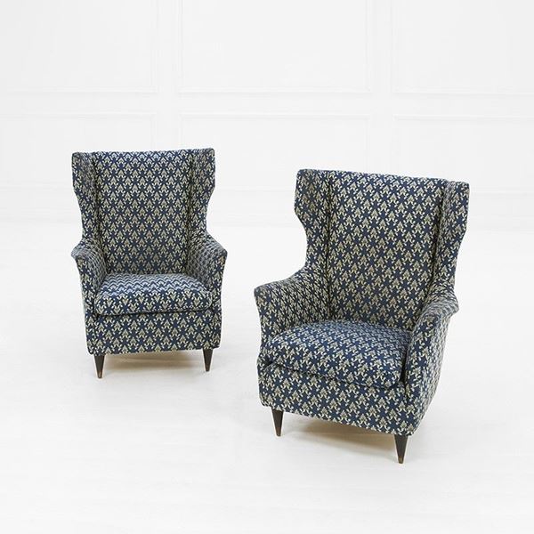 Due poltrone
Struttura in leg  - Auction Design - Incanto Casa d'Aste e Galleria