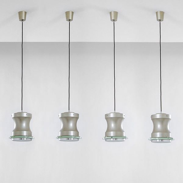 Stilnovo : Quattro lampade a sospensione   - Asta Design - Incanto Casa d'Aste e Galleria