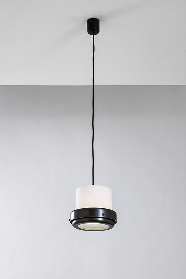 Gino Sarfatti : Lampada a sospensione mod. 211  - Asta Design - Incanto Casa d'Aste e Galleria