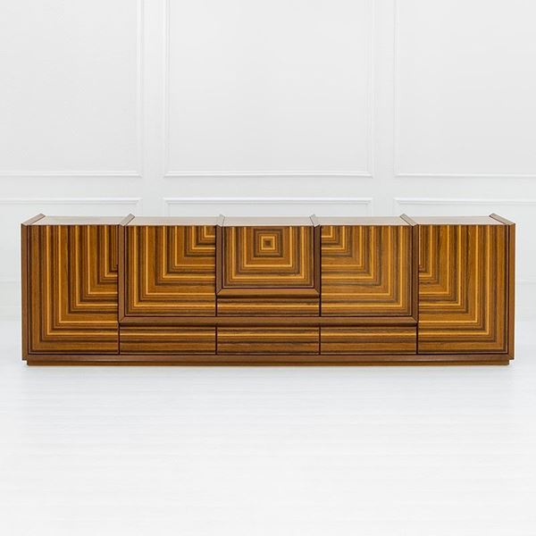 Luciano Frigerio : Rara credenza mod. Paganini.
  - Asta Design - Incanto Casa d'Aste e Galleria