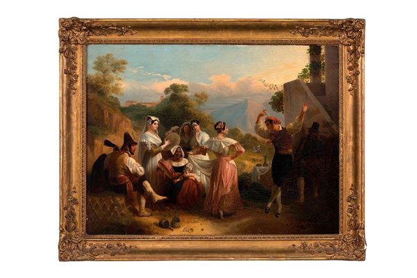 Scuola dell&#39;Italia meridionale  - Asta Antiquariato - Incanto Casa d'Aste e Galleria