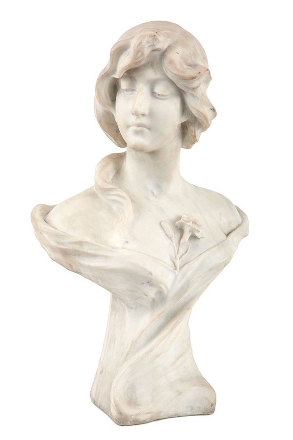 Aristide da Raineri - Figura di donna a mezzo busto
