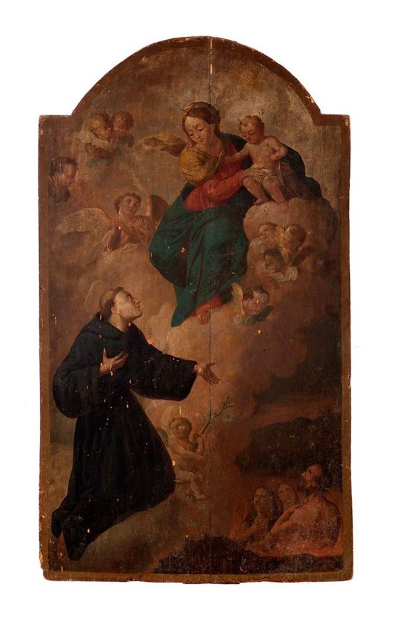 Giuseppe Chiantore : Sant’Antonio da Padova interce  - Auction Antiquariato - Incanto Casa d'Aste e Galleria