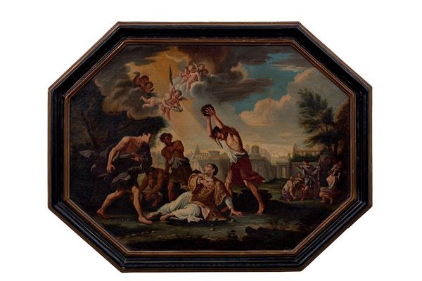 Pittore romano del XVIII secol  - Asta Antiquariato - Incanto Casa d'Aste e Galleria