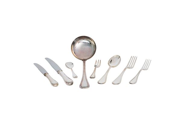 Servizio di posate in argento   - Asta Antiquariato - Incanto Casa d'Aste e Galleria