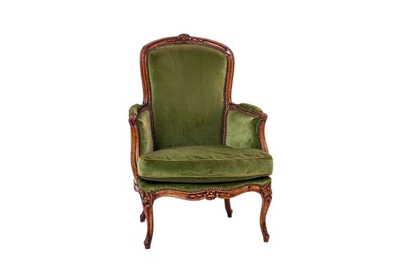 Coppia di poltrone berg&#232;res in  - Asta Antiquariato - Incanto Casa d'Aste e Galleria