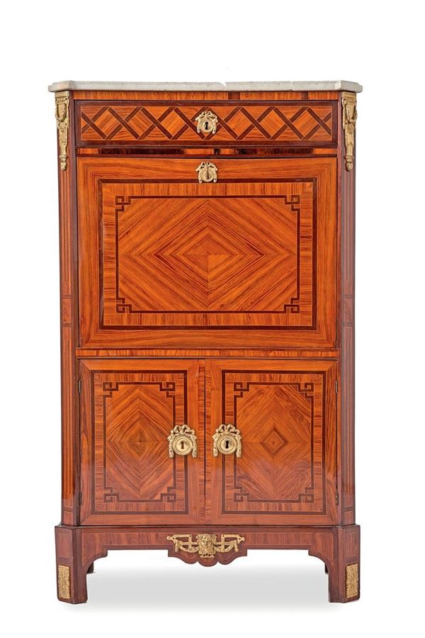Secr&#233;taire impiallacciato in l  - Auction Antiquariato - Incanto Casa d'Aste e Galleria