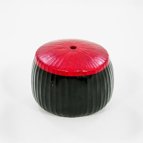 Massimo Micheluzzi - Vaso 
Vetro a murrine battuto