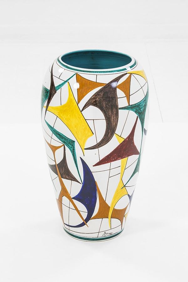 Antonio Folichetti - Vaso
Ceramica policroma.
Pro