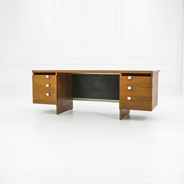 Angelo Mangiarotti : Rara scrivania della serie Mul  - Asta Design - Incanto Casa d'Aste e Galleria