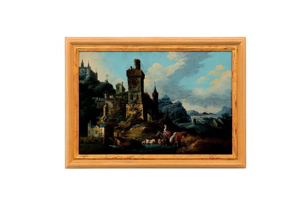 Scuola fiamminga del XVIII sec  - Auction Antiquariato - Incanto Casa d'Aste e Galleria