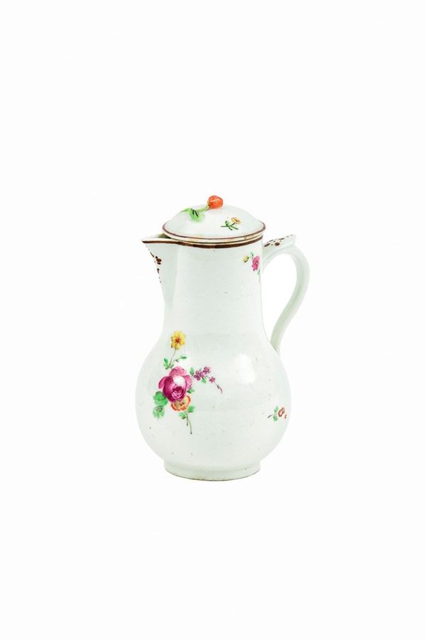 Lattiera in porcellana decorat  - Asta Antiquariato - Incanto Casa d'Aste e Galleria
