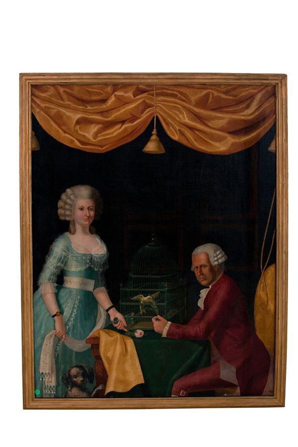 Pittore piemontese della fine   - Asta Antiquariato - Incanto Casa d'Aste e Galleria