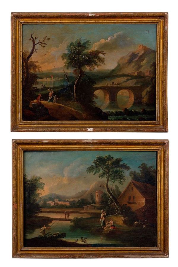 Pittore piemontese del XVIII s  - Auction Antiquariato - Incanto Casa d'Aste e Galleria