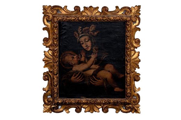 Pittore napoletano del XVIII s  - Auction Antiquariato - Incanto Casa d'Aste e Galleria