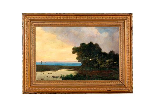 Luigi Bertelli : Acqua e marina
Tecnica mista   - Asta Antiquariato - Incanto Casa d'Aste e Galleria