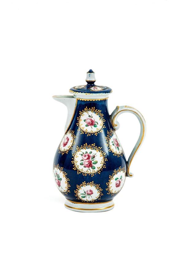 Caffettiera in porcellana deco  - Auction Antiquariato - Incanto Casa d'Aste e Galleria
