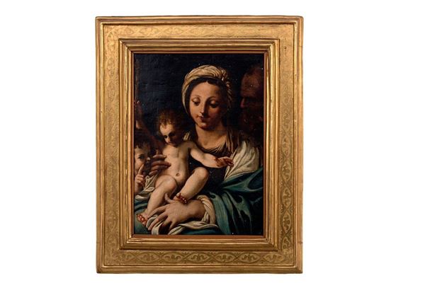 Bartolomeo Schedoni - Sacra Famiglia con San Giovann