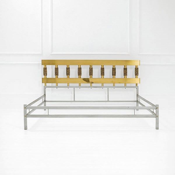 Luciano Frigerio - Letto mod. Bagdad
Metallo lac