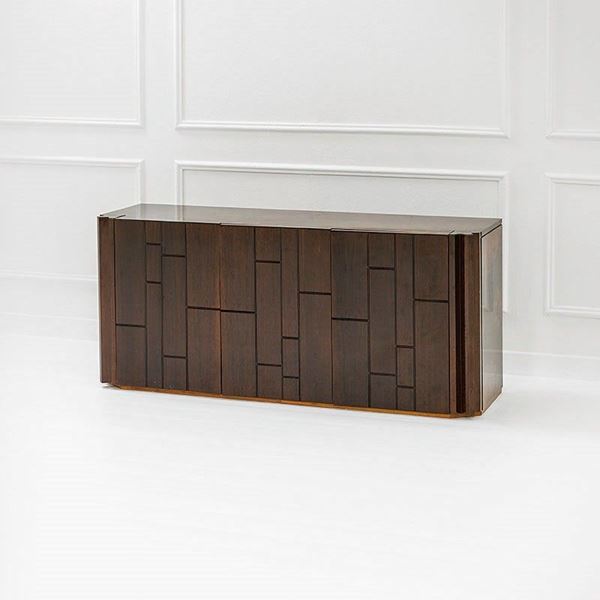 Luciano Frigerio : Credenza mod. Louis
Legno lam  - Asta Design Vol I e II - Incanto Casa d'Aste e Galleria