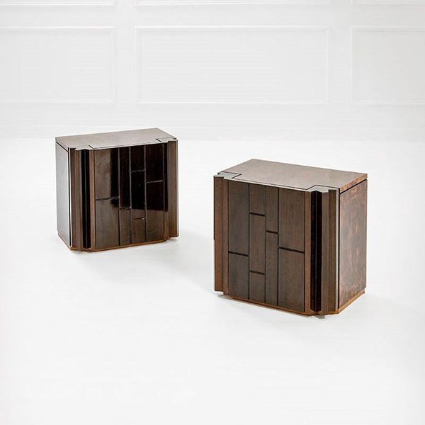 Luciano Frigerio : Due comodini mod. Louis
Legno  - Auction Design Vol I e II - Incanto Casa d'Aste e Galleria