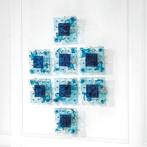 Toni Zuccheri : Otto lampade da parete mod. Pa  - Auction Design Vol I e II - Incanto Casa d'Aste e Galleria