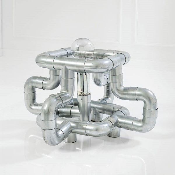 Gaetano Missaglia : Lampada da tavolo
Abs tubolar  - Auction Design Vol I e II - Incanto Casa d'Aste e Galleria