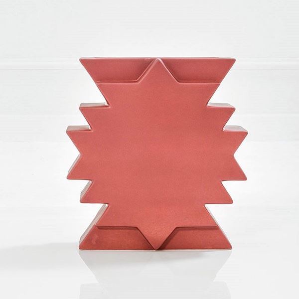 Ettore Sottsass : Vaso Y 28 della serie Yantra d  - Asta Design Vol I e II - Incanto Casa d'Aste e Galleria