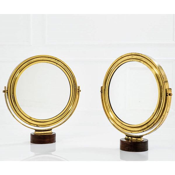 Sergio Mazza : Due specchiere da tavolo mod.   - Auction Design Vol I e II - Incanto Casa d'Aste e Galleria
