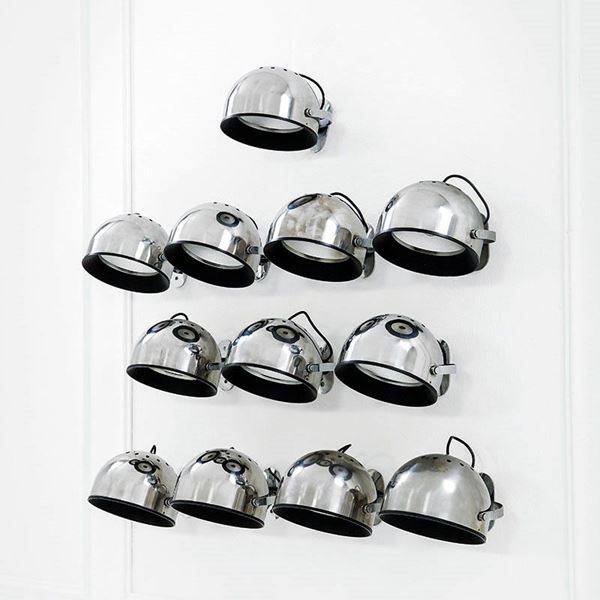 Gae Aulenti : Dodici lampade da parete
Meta  - Auction Design Vol I e II - Incanto Casa d'Aste e Galleria