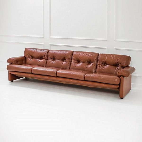 Tobia Scarpa : Divano mod. Coronado 
Struttu  - Auction Design Vol I e II - Incanto Casa d'Aste e Galleria