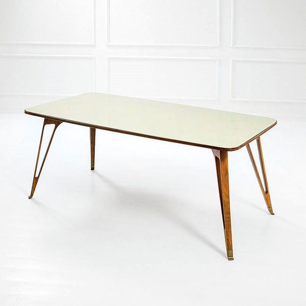 Paolo Buffa (attr.) - Tavolo
Legno di noce, ottone,